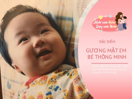 Trẻ thông minh có vẻ ngoài khác biệt: 6 đặc điểm bộc lộ rõ trên gương mặt em bé IQ cao