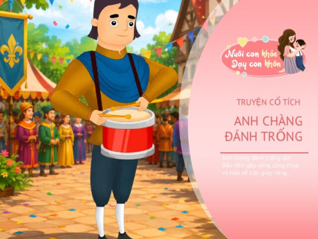 Truyện cổ tích: Anh chàng đánh trống