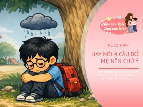Trẻ EQ thấp hay nói 4 câu này, lớn lên khó làm nên sự nghiệp, bố mẹ đừng xem nhẹ