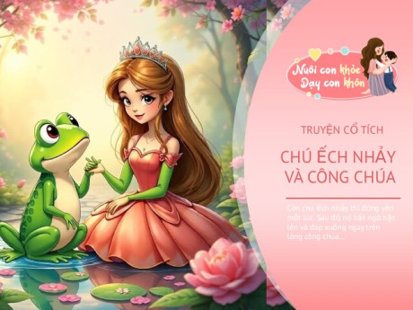 Truyện cổ tích: Chú Ếch nhảy