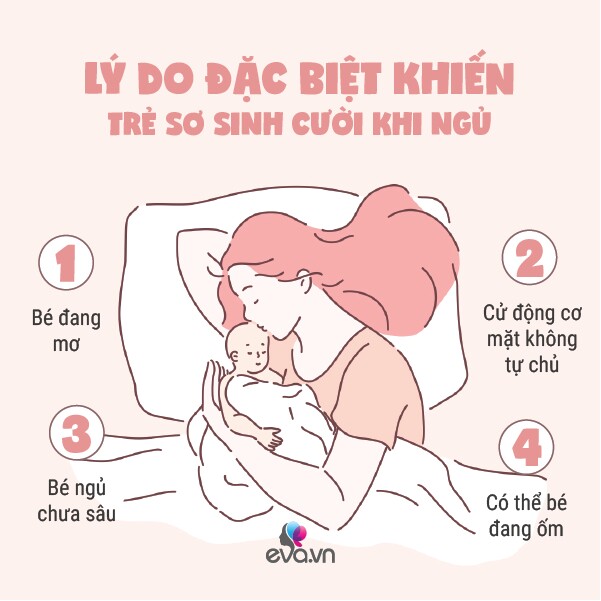 Giải m&atilde; nụ cười trẻ sơ sinh khi ngủ, c&oacute; phải do b&agrave; mụ dạy hay l&yacute; do kh&aacute;c? - 3