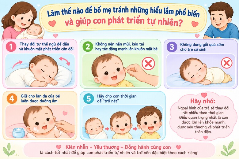 Em bé mới chào đời 4 bộ phận cơ thể này xấu xí, nhưng amp;#34;lớn lên sẽ trổ nétamp;#34; xinh đẹp - 6