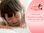 Nuôi con IQ EQ - 4 khác biệt giữa một đứa trẻ "hở tí là khóc nhè" và đứa trẻ cố gắng nín khóc khi lớn lên