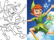 Nuôi con IQ EQ - Tranh tô màu Peter Pan cho bé mầm non, mỗi bức tranh là một chuyến phiêu lưu nhỏ
