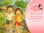Nuôi con IQ EQ - 3 điều không nên khi dạy con trai, 3 điều đừng vội khi nuôi con gái, bố mẹ thương con đến đâu cũng đừng mắc phải