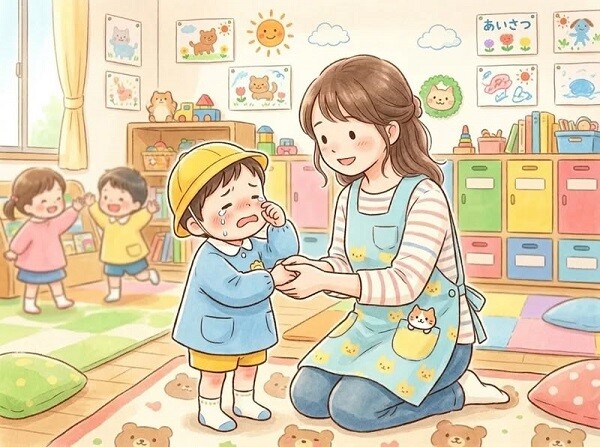 Quan sát cách trẻ tương tác với đồ chơi.