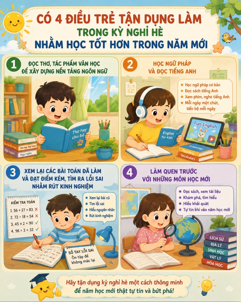 Học sinh giỏi đang amp;#34;bí mậtamp;#34; làm 4 việc để nâng cao tài năng cho năm học mới - 3