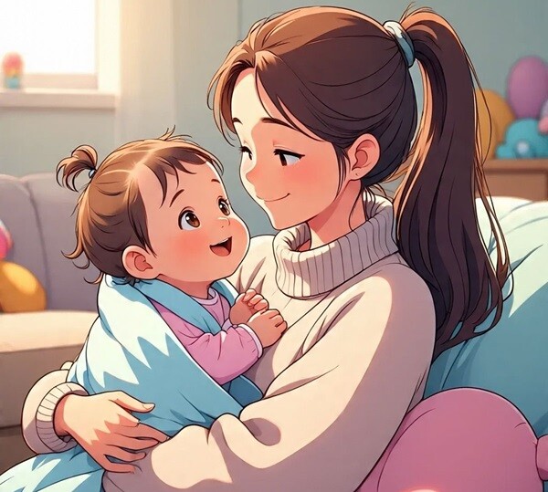 Bố mẹ chăm con nhưng ít tương tác, trẻ sơ sinh có thể mất đi 3 điều quan trọng - 7