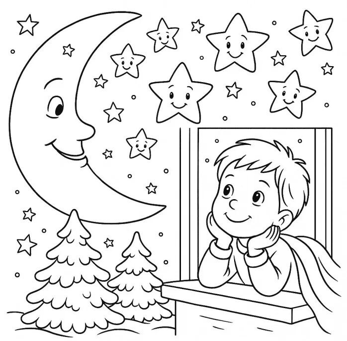 Bé mầm non nuôi dưỡng ước mơ khám phá vũ trụ từ những bức tranh tô màu thế giới Mặt Trăng - 4