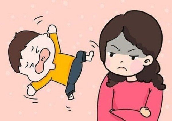 Đứa trẻ có EQ thấp thường khó kiểm soát cảm xúc.