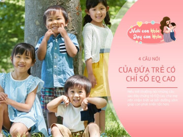 Trẻ thường nói những câu "thần chú" này EQ cực cao, có khả năng thành công trong tương lai