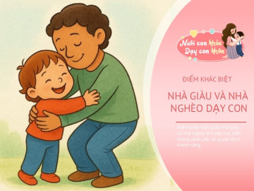 Điểm khác biệt giữa nhà giàu và nhà nghèo khi dạy con, tiền không phải yếu tố quyết định thành công