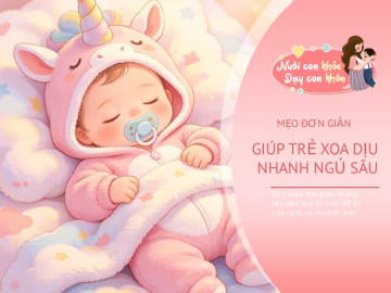 Bé thường xuyên giật mình khi ngủ, 5 mẹo giúp con ngủ sâu giấc, bố mẹ bớt thức đêm