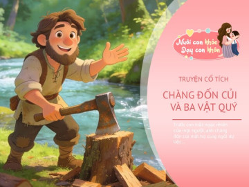 Truyện cổ tích: Chàng đốn củi và ba vật quý