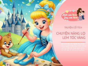 Truyện cổ tích: Nàng Lọ lem tóc vàng