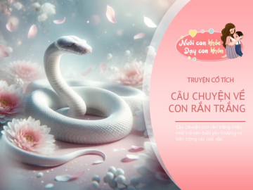 Truyện cổ tích: Con rắn trắng