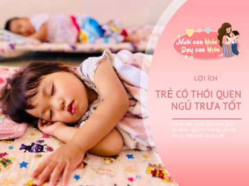 4 điểm khác biệt rõ ràng giữa trẻ ngủ trưa và không bao giờ ngủ trưa khi con lớn