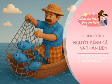 Truyện cổ tích: Người đánh cá và Thần đèn