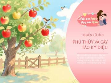 Truyện cổ tích: Phù thủy và cây táo kỳ diệu