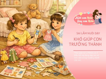 Kiểu yêu thương này của bố mẹ tưởng tốt, nhưng vô tình đẩy con vào cuộc sống khó khăn hơn