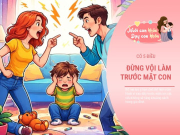 Nuôi con IQ EQ - Bố mẹ tuyệt đối không làm 5 điều này trước mặt con, nếu không gia đình sẽ thất bại mà chẳng hay biết