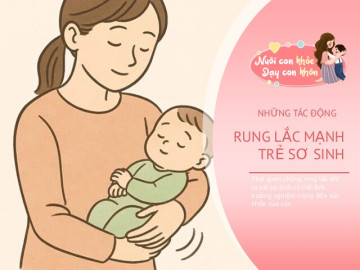 Mắc sai lầm này khi bế, ru con, bố mẹ có thể vô tình gây tổn thương não cho trẻ sơ sinh