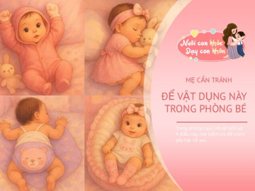 Trong phòng ngủ, trẻ sơ sinh sợ 4 điều này, mẹ dọn dẹp ngay để tránh gây hại về sau