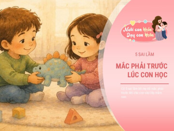 Bố mẹ nóng vội làm 5 điều này, khiến trẻ dễ "mất điểm" và hụt hơi khi vào mầm non