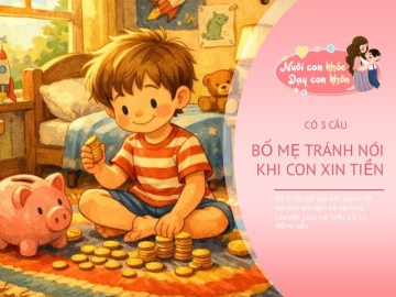 Con xin tiền mua đồ, mẹ đừng vội trách “lại đòi tiền nữa”, đây là cách trả lời khéo léo dạy con hiểu giá trị đồng tiền