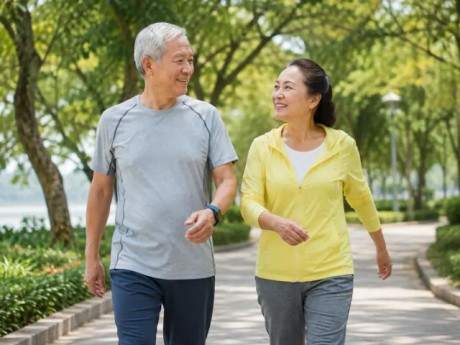 Đi bộ ngoài trời hay trong nhà tốt hơn cho sức khỏe não bộ sau tuổi 50?