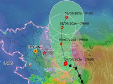 Bão số 1 Maysak sắp đổ bộ Quảng Ninh, Hà Nội ảnh hưởng thế nào?