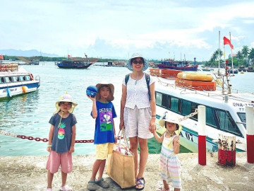 Mẹ Hà Nội Đưa 3 Con Ra Hòn Đảo Miền Trung Xinh Đẹp, Sống 10 Ngày Hè Đáng Giá