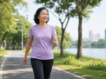 30 phút đi bộ hay tập sức mạnh giúp hạn chế mất cơ sau tuổi 60