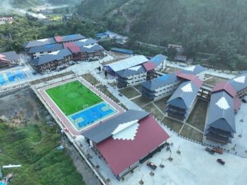 Lào Cai: Hình ảnh trường nội trú biên giới Mường Khương trước lễ khai giảng đặc biệt