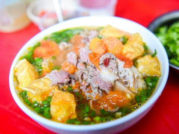 7 quán bún ốc, bún riêu ngon, nổi tiếng đông khách ở phường Hoàn Kiếm