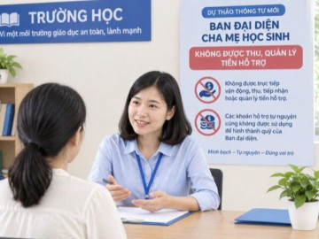 Bộ GD-ĐT dự kiến không để Ban phụ huynh quản lý tiền
