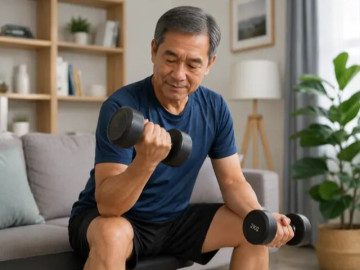 Người trên 50 tuổi nên tập cardio hay tập tạ để giảm cân?