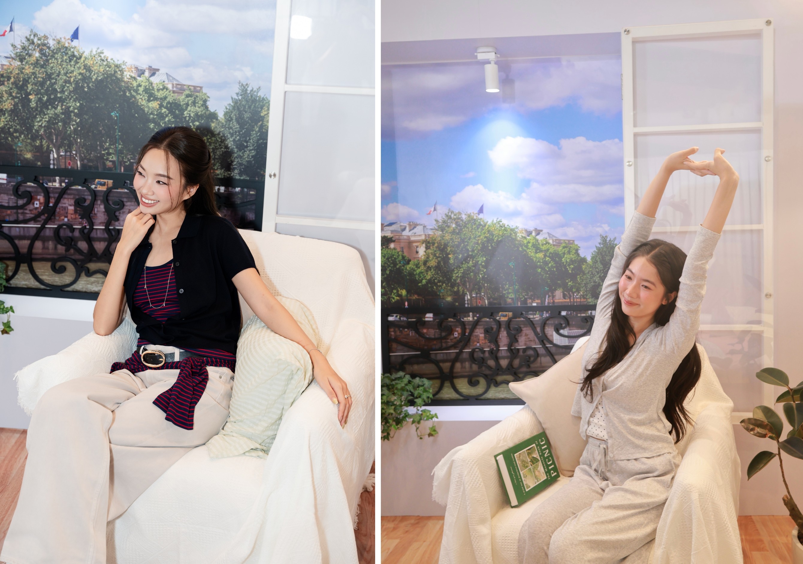 Từ phòng ngủ đến đời sống thường ngày, ranh giới giữa sự thoải mái và thời trang cũng dần được nới rộng.