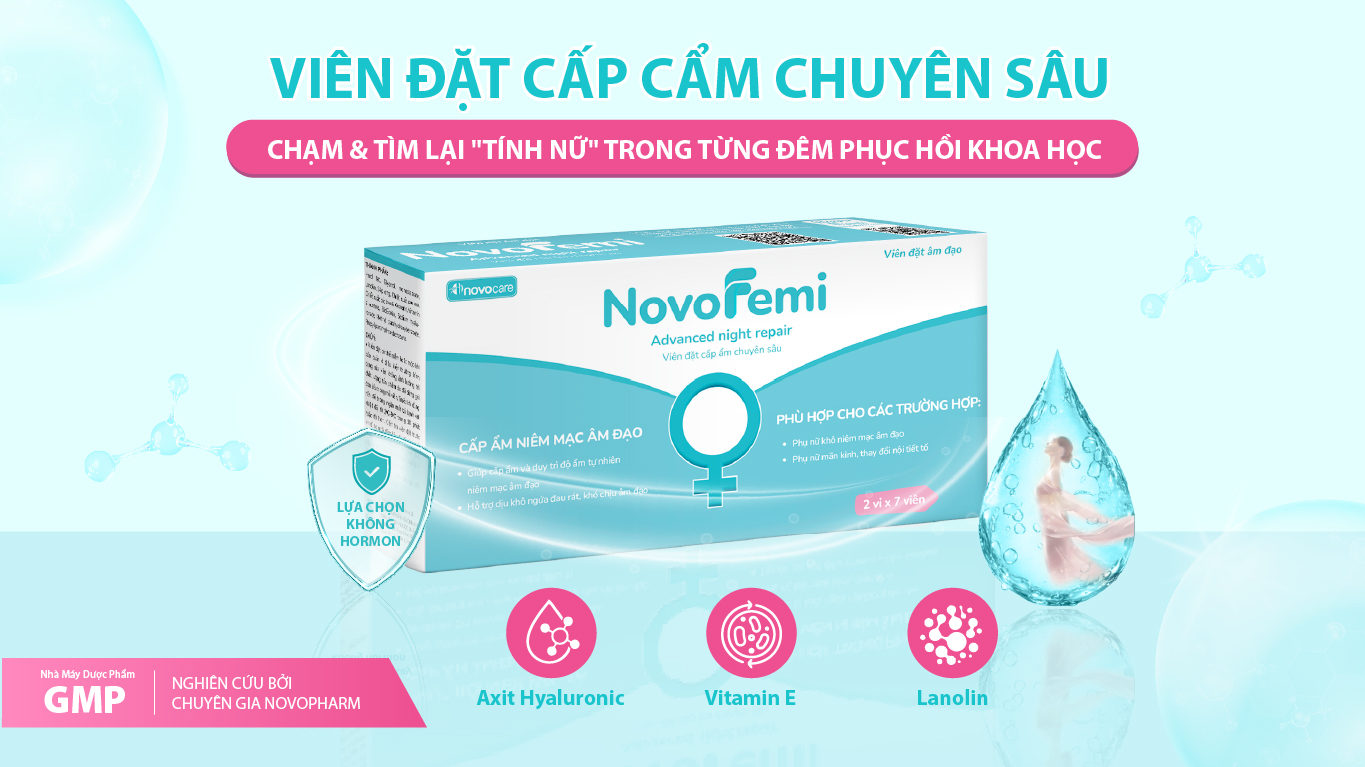 Chăm sóc vùng kín khoa học sau tuổi 35 – Mang “tính nữ” trở lại cùng Novofemi Advanced Night Repair - 3