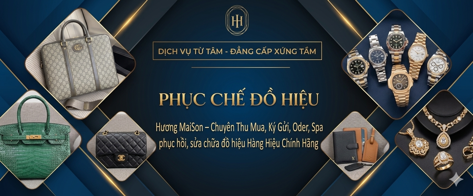 Hương MaiSon – Chuyên Thu Mua, Ký Gửi, Order , Spa, phục hồi và sửa chữa Hàng Hiệu Chính Hãng.