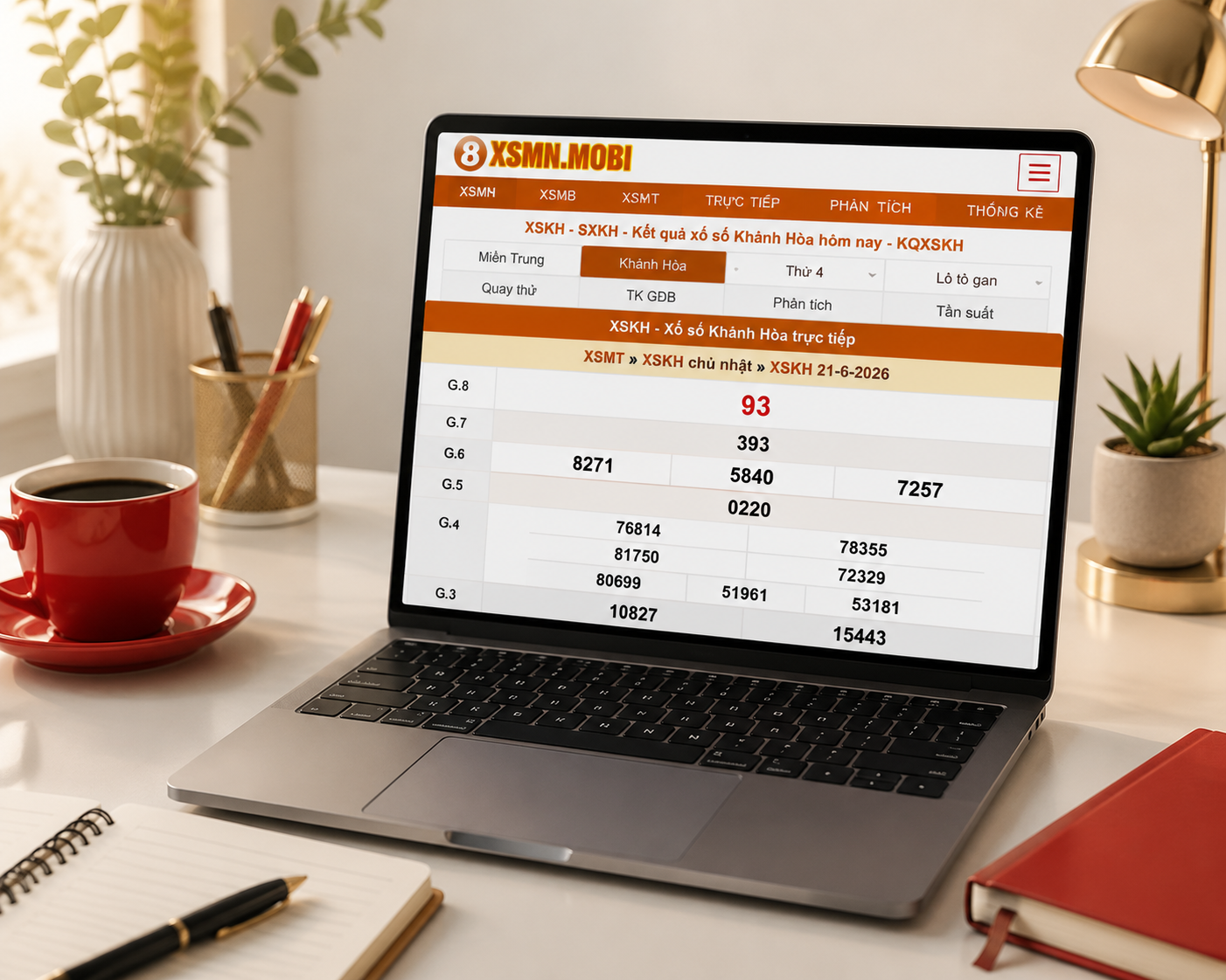Tra cứu kết quả miền Trung ứng dụng công nghệ số