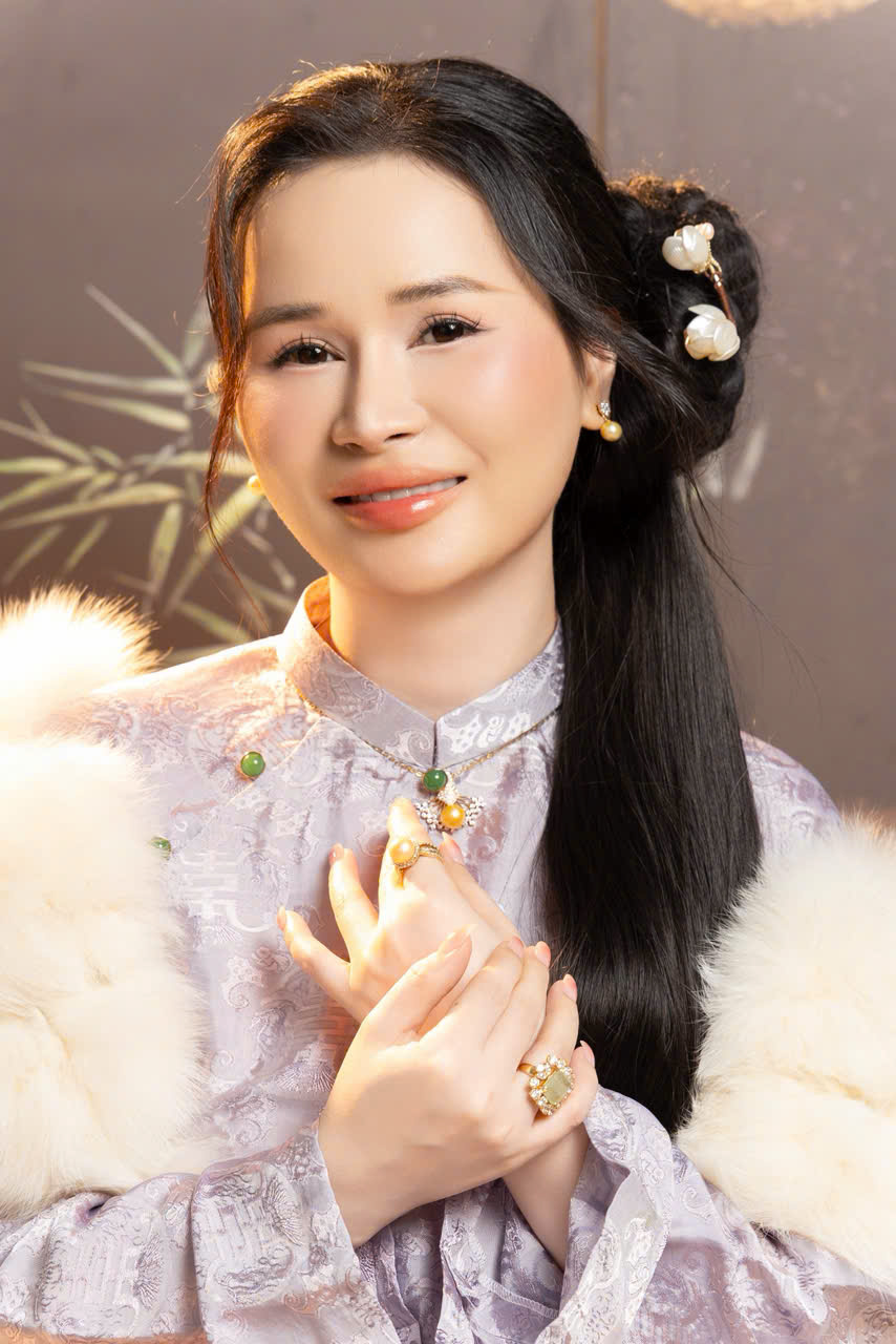 Nhà thiết kế trang sức Nguyễn Hoàng Yến.