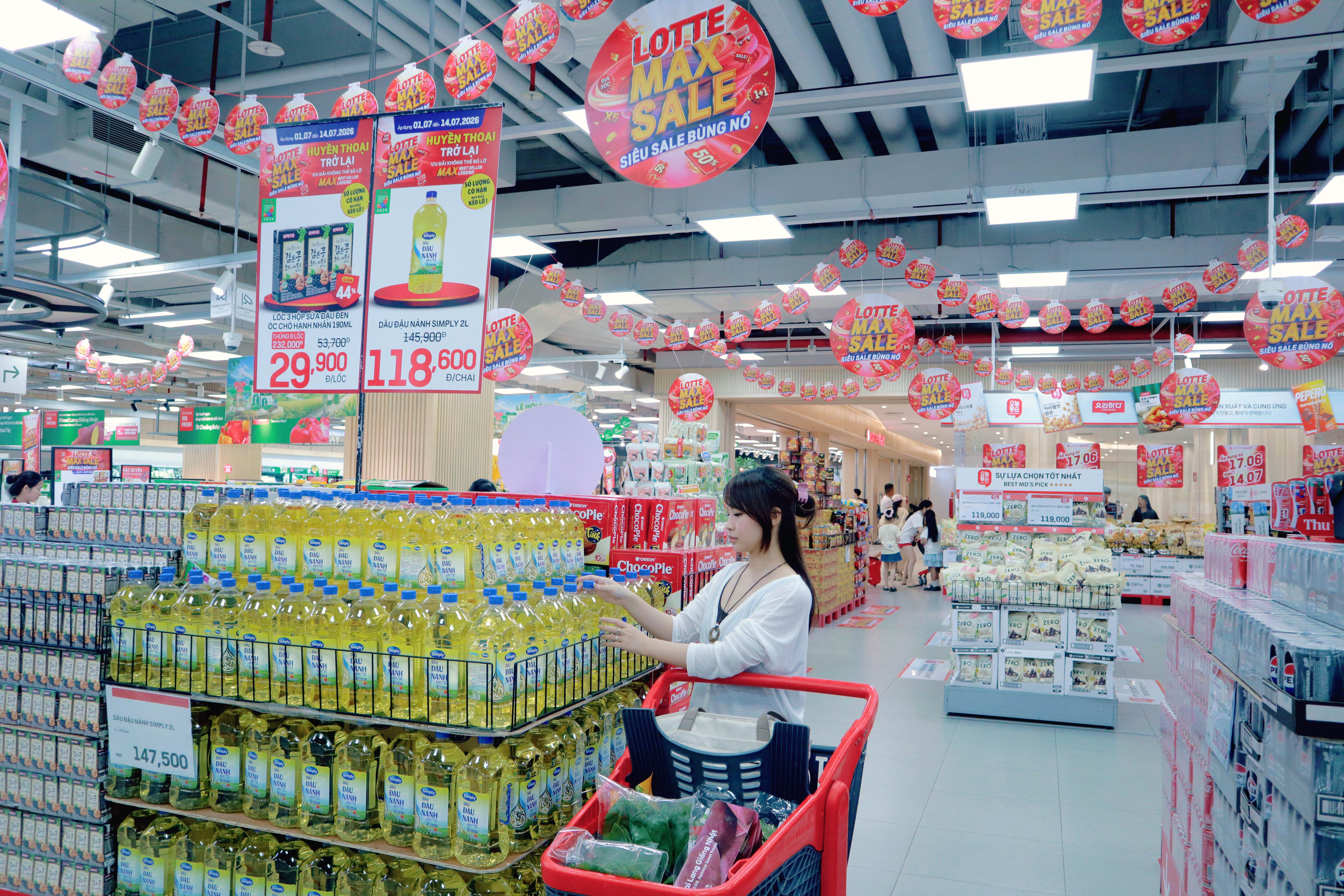 LOTTE Max Sale tiếp tục kéo dài đến hết 14/07 với nhiều ưu đãi hấp dẫn