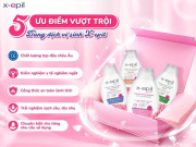 5 ưu điểm vượt trội của bộ dung dịch vệ sinh X-Epil chuẩn Châu Âu
