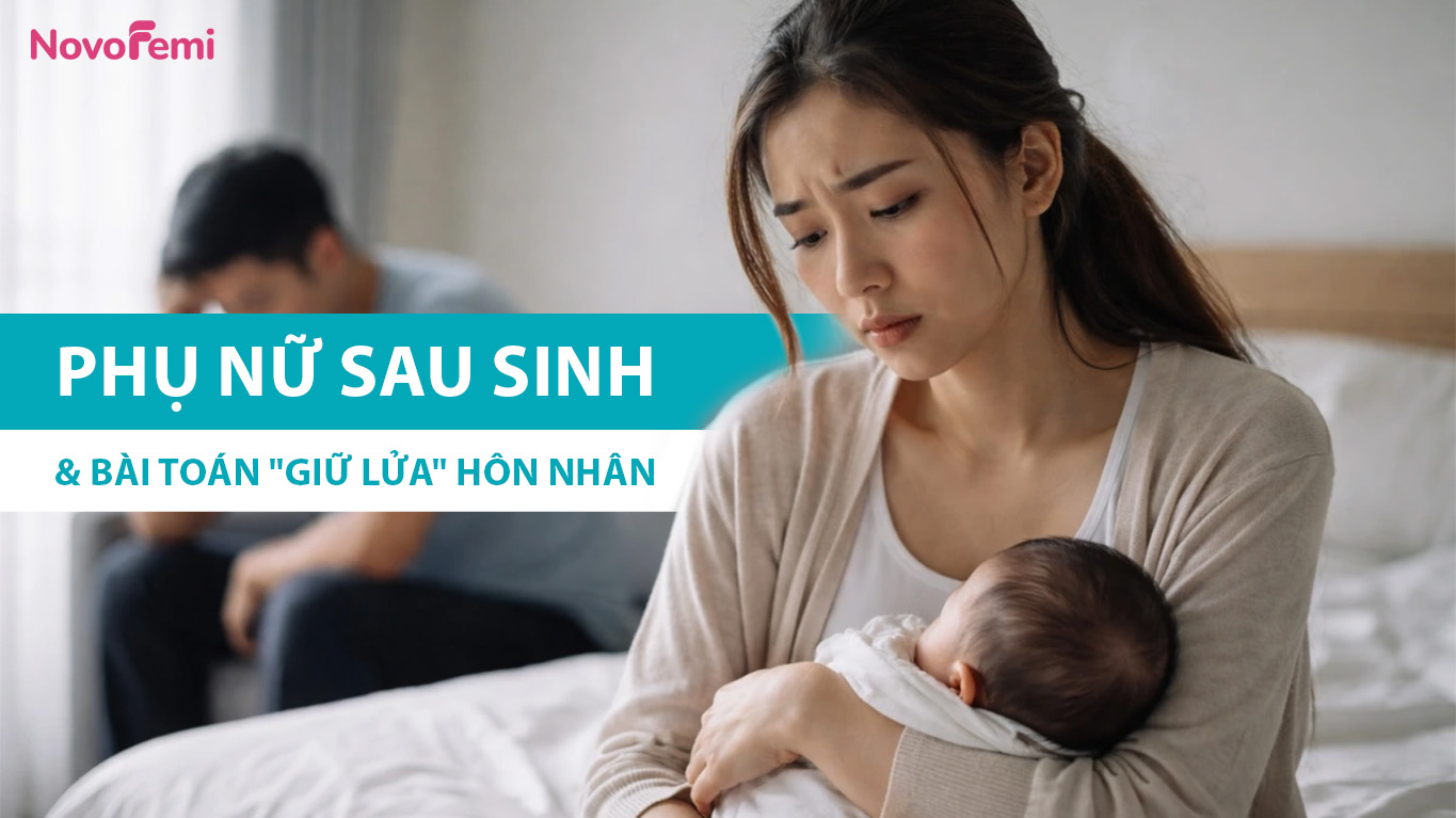 Phụ nữ sau sinh và bài toán cải thiện “khô hạn” an toàn, không hormone - 1