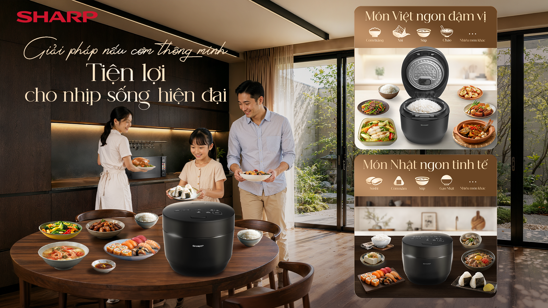 KS-TW181V-B: Đa dạng trải nghiệm ẩm thực Việt – Nhật, trọn vị cơm ngon mỗi ngày