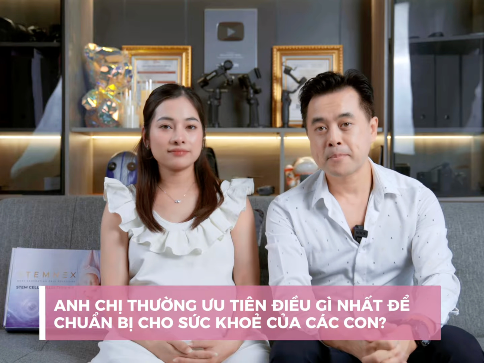 Nguồn ảnh: Trích ảnh từ video phỏng vấn trên kênh Stemnex Asia - Youtube