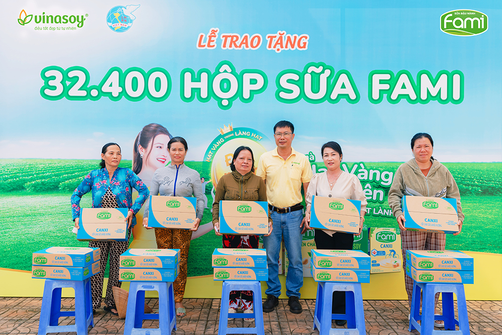  Từ hạt vàng của tự nhiên đến những hạt vàng giàu yêu thương và chia sẻ, Fami kỳ vọng gieo thêm nhiều giá trị tốt đẹp cho xã hội
