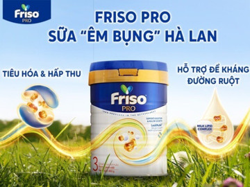Công nghệ LockNutri® bảo toàn đạm sữa mềm nhỏ tự nhiên, chăm bụng êm cho bé