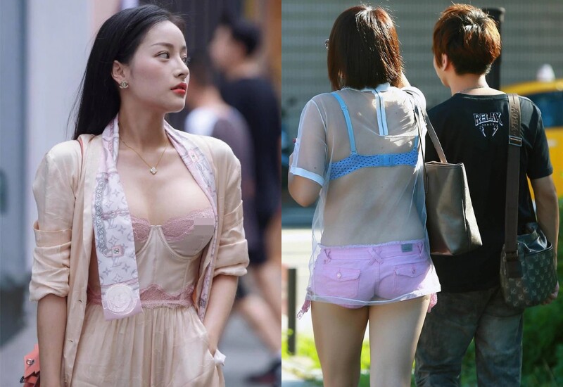 Nhiều người xem xuống phố như sàn diễn nên càng mặc càng ít vải, càng mỏng càng nghĩ là thời thượng.